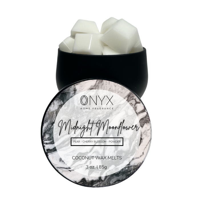 Midnight Moonflower  Coconut Wax Melts – Onyx Home Fragrance LLC